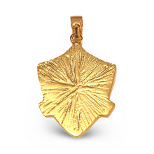 Load image into Gallery viewer, LA Galaxy Shield Pendant w/ black enamel 18" chain length