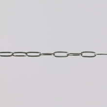 Load image into Gallery viewer, Chloe Permanent Jewelry Chain, Oval Cable Design, Flat Oval Links, Available in Gold Options and Silver
