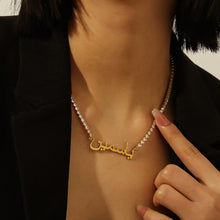 Load image into Gallery viewer, Luxe Arabic Tennis Chain