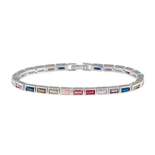 Load image into Gallery viewer, Lainey Rainbow Tennis Bracelet