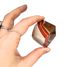 Load image into Gallery viewer, Banded Agate Cube $24.99