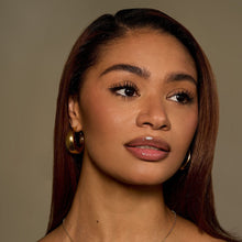 Load image into Gallery viewer, Luxe Dome Hoop Earrings