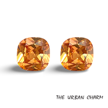 Load image into Gallery viewer, Champagne Cubic Zirconia AAA quality Lab-grown Loose Gemstone