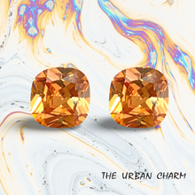 Load image into Gallery viewer, Champagne Cubic Zirconia AAA quality Lab-grown Loose Gemstone