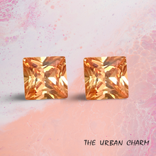 Load image into Gallery viewer, Champagne Cubic Zirconia AAA quality Lab-grown Loose Gemstone