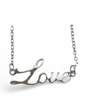 Load image into Gallery viewer, Love Script Necklace