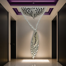 Load image into Gallery viewer, Gold Navette Sun Rays Silver Necklace