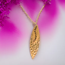 Load image into Gallery viewer, Silver Navette Sun Rays Silver Necklace