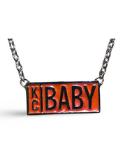 Load image into Gallery viewer, KC Baby Enamel Pendant Necklace