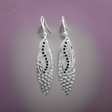 Load image into Gallery viewer, Navette Sun Rays Earrings