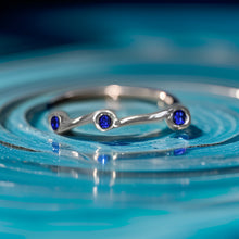 Load image into Gallery viewer, Sapphire Birthstone Stacker Ring