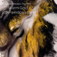 Load image into Gallery viewer, Super Metallic Pigment - Warm Gold 25g by weight