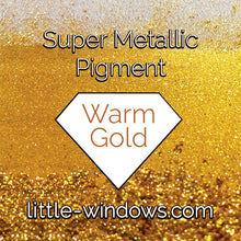 Load image into Gallery viewer, Super Metallic Pigment - Warm Gold 25g by weight