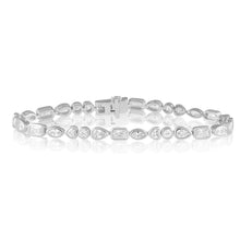 Load image into Gallery viewer, Perrine Bezel Tennis Bracelet