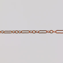 Load image into Gallery viewer, Marlee Permanent Jewelry Chain, Cable Paperclip Design, Long and Short Links, Available in Gold Options and Silver