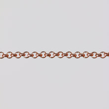 Load image into Gallery viewer, Nicole Permanent Jewelry Chain, Rolo Design, Uniform Round Links, Available in Gold Filled and Silver