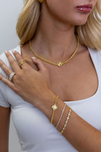 Load image into Gallery viewer, Rosalie Clover Chain Bracelet