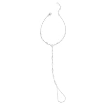 Load image into Gallery viewer, Seraphine CZ Hand Chain Bracelet