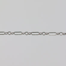 Load image into Gallery viewer, Marlee Permanent Jewelry Chain, Cable Paperclip Design, Long and Short Links, Available in Gold Options and Silver