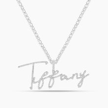 Load image into Gallery viewer, Radiance Script Name Necklace