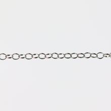 Load image into Gallery viewer, Lucy Permanent Jewelry Chain, Belcher Design, Round Links, Available in Gold Options and Silver