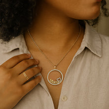 Load image into Gallery viewer, Iced Halo Name Necklace