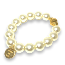 Load image into Gallery viewer, Pearls of Wisdom Mantra Bracelet