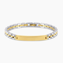Load image into Gallery viewer, Men's Jubilee Bracelet with Engraved Bar