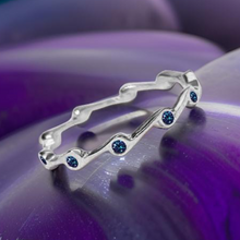 Load image into Gallery viewer, Alexandrite Birthstone Stacker Ring by The Urban Charm