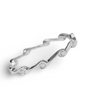 Load image into Gallery viewer, Diamond Crystal Cubic Zirconia Birthstone Stacker Ring