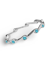 Load image into Gallery viewer, Aquamarine Birthstone Stacker Ring