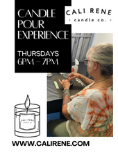 Load image into Gallery viewer, Candle Pour Experience - WEDNESDAY, DECEMBER 10th from 6pm to 7:30pm