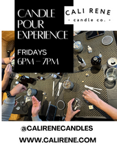 Load image into Gallery viewer, Candle Pour Experience - WEDNESDAY, DECEMBER 10th from 6pm to 7:30pm