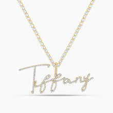Load image into Gallery viewer, Radiance Script Name Necklace