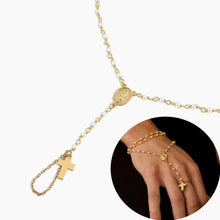 Load image into Gallery viewer, Divine Touch Rosary Hand Chain