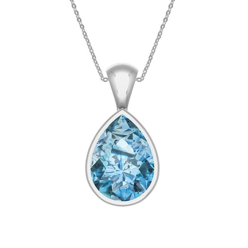 Blue Topaz Necklace
