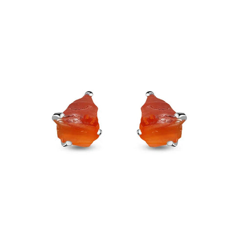 Carnelian Stud Earrings $20