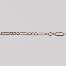 Load image into Gallery viewer, Marlee Permanent Jewelry Chain, Cable Paperclip Design, Long and Short Links, Available in Gold Options and Silver
