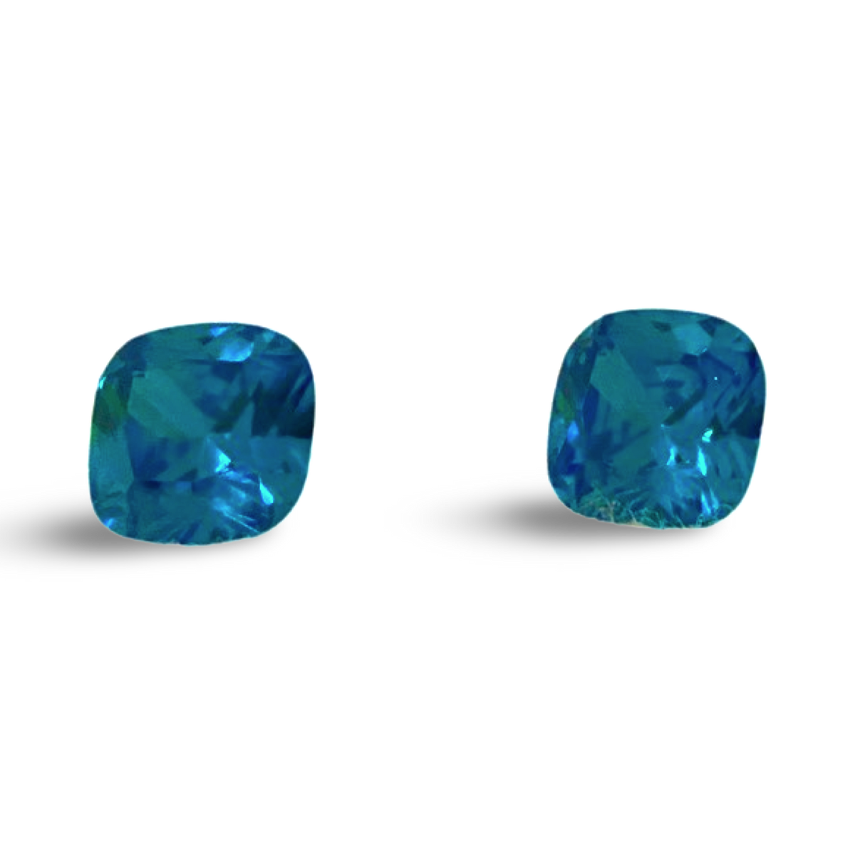 Natural Swiss Blue Topaz Cubic Zirconia AAA quality Lab-grown Gemstone Loose Stone