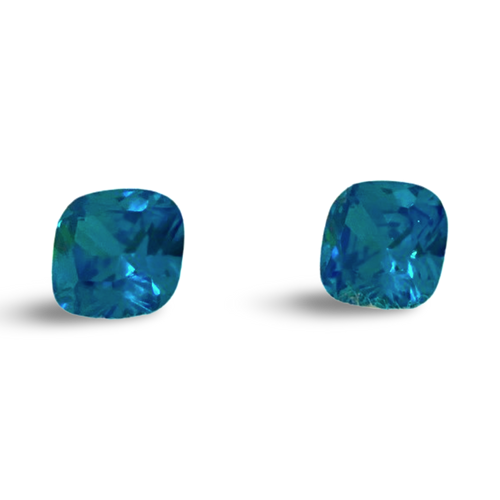 Natural Swiss Blue Topaz Cubic Zirconia AAA quality Lab-grown Gemstone Loose Stone
