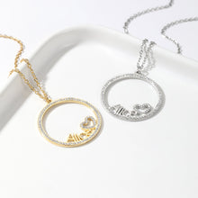 Load image into Gallery viewer, Iced Halo Name Necklace
