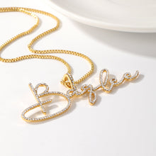 Load image into Gallery viewer, Radiance Script Name Necklace

