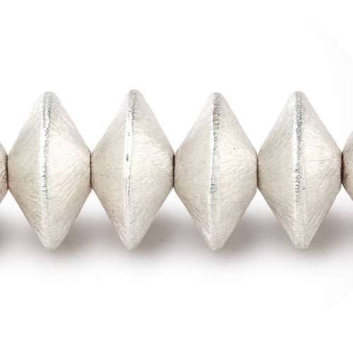 14x7mm Brushed Disc Beads