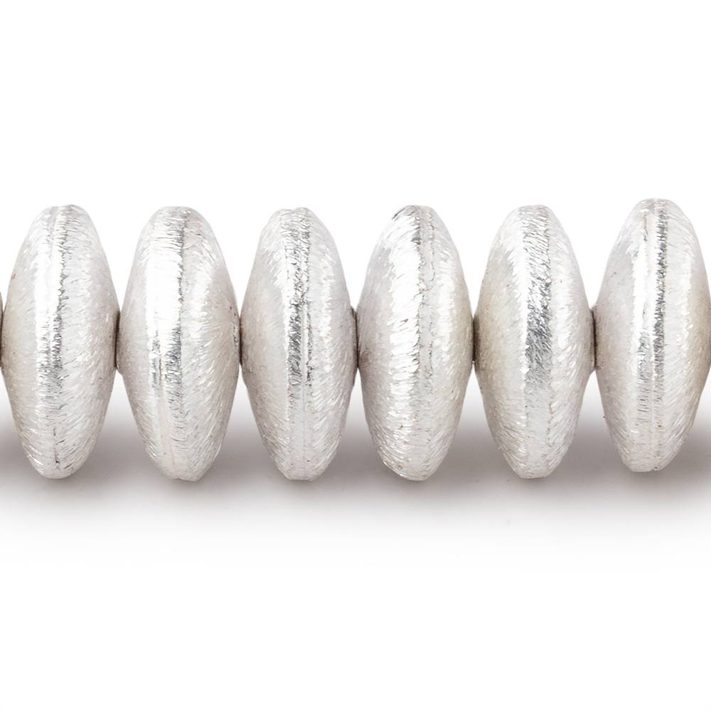 12mm Brushed Disc Beads