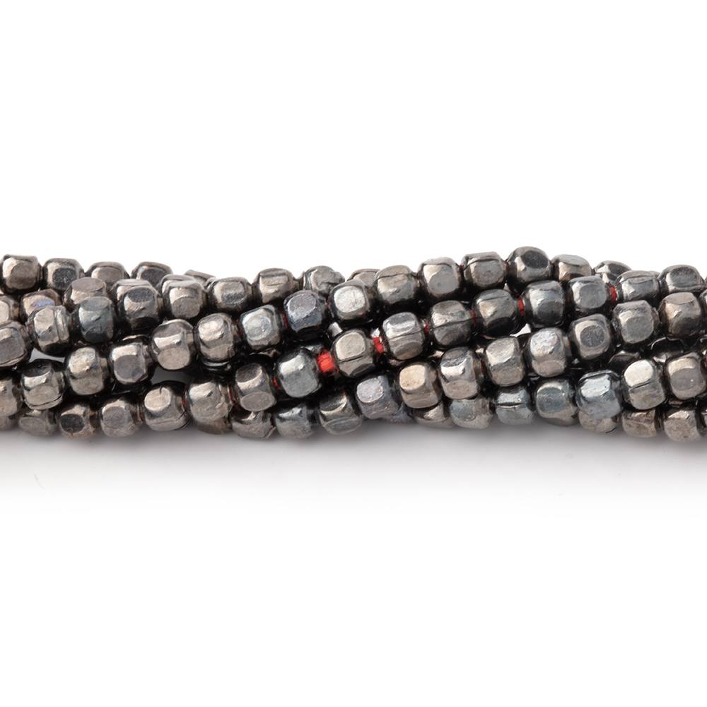 2.5mm Polished Cube Beads