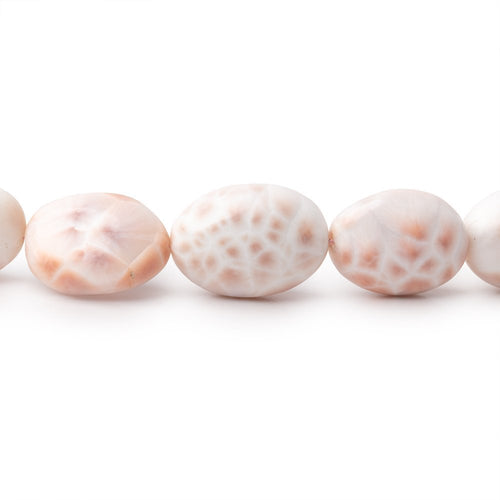 9x7-16x11mm Natrolite Plain Oval Beads 14 inch 27 pieces