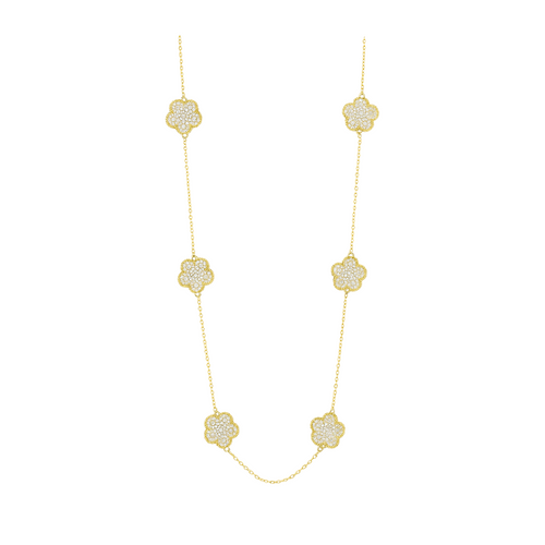 Adeline Pave Necklace