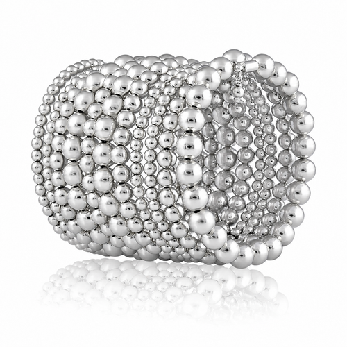 Allison Beaded Wrap Bracelet- 10 Rows