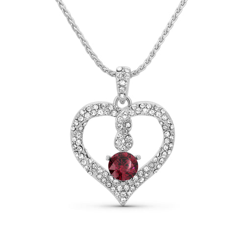 TRYNDI Infinity Birthstone Necklace