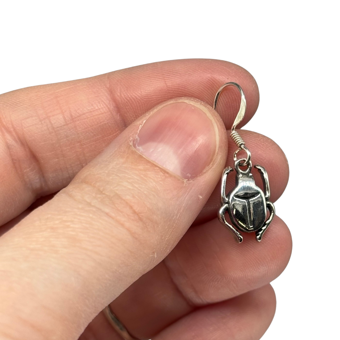 Beetle Earrings